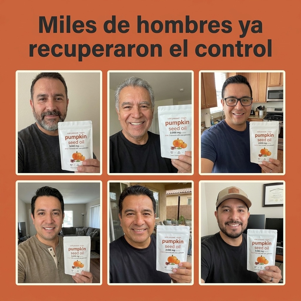 Cliente de Monterrey, N.L. con Pumpkin Seed Oil